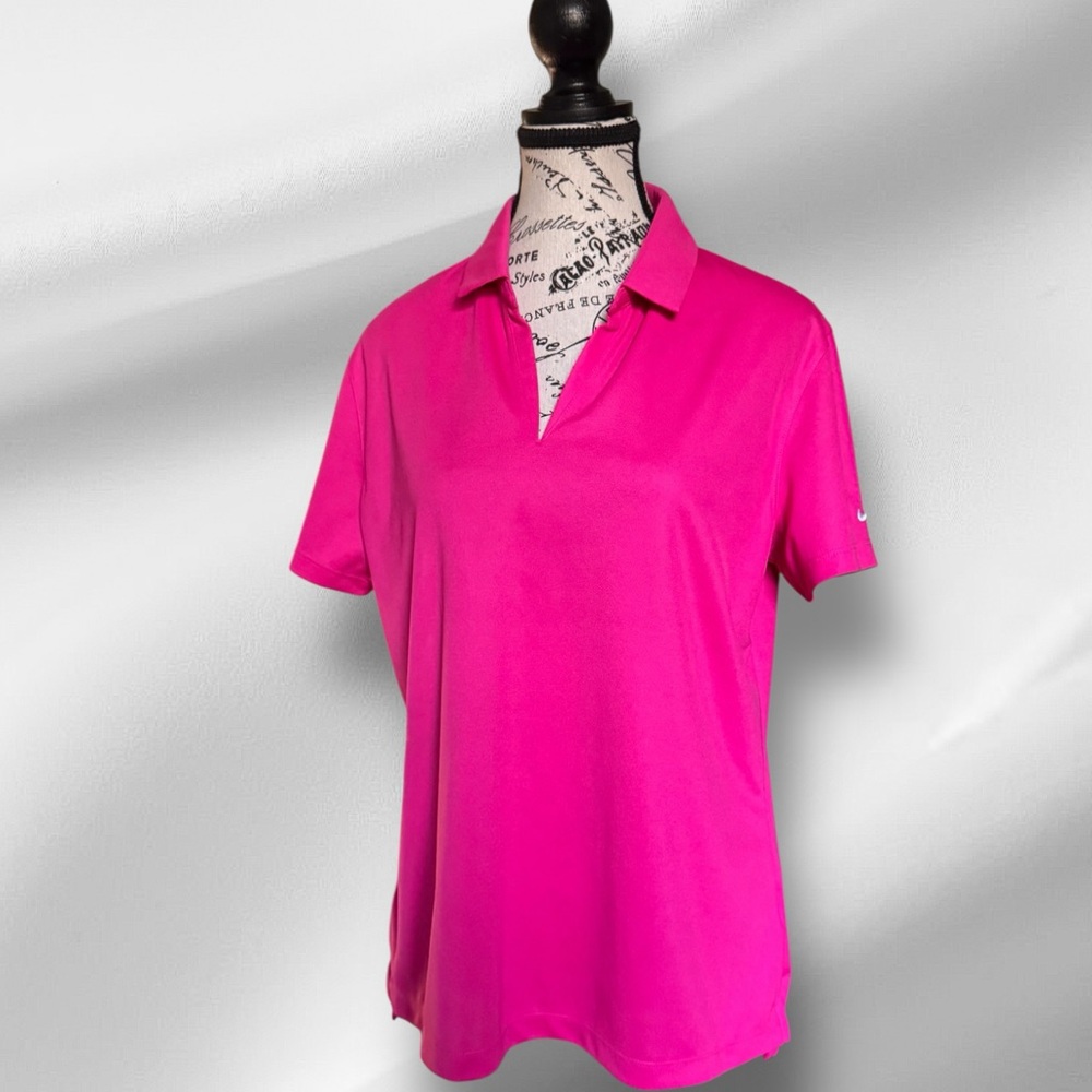 Nike Hot Pink Short Sleeve Polo